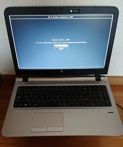 hp ProBook 455 G3 AMD A10 8700P メモリ4GB SSD無し ジャンク扱い品