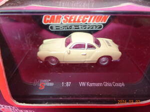 ◆◆結構レアなHIGH　SPEED製　『１/８７　VW　Karman Ghia Coupe（カルマンギア・クーペ）』新品未開封品♪♪♪