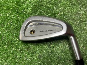 【同梱対応可】SAI-5137　中古　単品アイアン　9番　HONMA ホンマ　LB-708　CAVITY BACK　黒モグラ　カーボンシャフト　Flex R-1