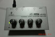 ★Micro AMP HA400(4-CHANNEL STEREO HEADPHONE AMPLIFIER)(ジャンク扱い)★_画像7