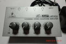 ★Micro AMP HA400(4-CHANNEL STEREO HEADPHONE AMPLIFIER)(ジャンク扱い)★_画像5