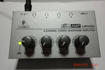 ★Micro AMP HA400(4-CHANNEL STEREO HEADPHONE AMPLIFIER)(ジャンク扱い)★_画像6
