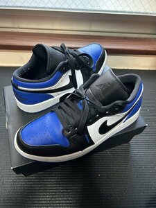 1円スタート NIKE AIR JORDAN 1 LOW 3 US8.5 26.5cm dunk AF1 jordan fragment atmos