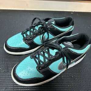 1円スタート 未使用 NIKE DUNK LOW US8.5 26.5cm tiffany カスタムペイント dunk b AF1 jordan fragment atmosの画像2