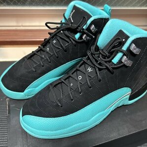 1円スタート 新品未使用 NIKE AIR JORDAN 12 RETRO GG US8 26cm tiffany ティファニーカラーdunk sb AF1 jordan fragment atmosの画像4