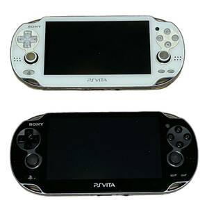 【動作確認済】 PSVITA 本体 PCH-1000 1100 PlayStationVita ジャンク ブラック ホワイト SONY ソニー