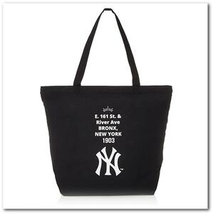 【新品】MLB キャンバストートバッグ NYY レディース