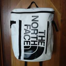 ★ THE NORTH FACE ヒューズ BOXノースフェイス ヒューズボックス リュック　ホワイト　USED★_画像1