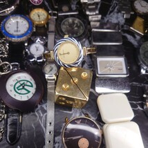 1円スタート 売り切り ブランド腕時計、ノーブランド腕時計各種 ジャンクセット FOSSIL CASIO EMPORIO ARMANI マリクレール NIXON_画像5