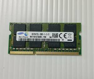 SAMSUNG pc3l-12800s 8gb DDR3ノートパソコン用メモリ 