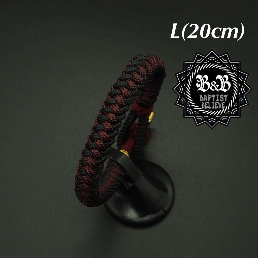Bracelet L (20cm)/braided/paracord/handmade/accessory/bracelet/bangle/men/women/camping/outdoor/xwb20, bracelet, Bangles, bracelet, others