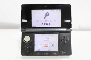 C823H 034 Nintendo ニンテンドー3DS ブラック 本体のみ 現状品 ジャンク