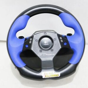 C965H 047 Logicool GT FORCE E-UD4 ハンドルコントローラー + THRUSTMASTER T80 レーシングホイール 本体のみ まとめて 中古品の画像2