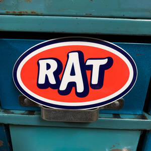 ★RATステッカー★RAT STICKER ラット USDM JDM アメ車ローライダー HOTROD パティーナ CAL ミニトラック エアサス ハイドロ クレーガー