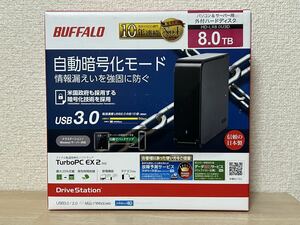 BUFFALO 外付けHDD 8TB