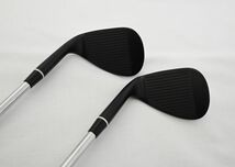 超美品☆AKIRA TourWedgeⅢ PVD仕上げ 52度＆56度 2本セット K's wedge NW110 アキラ ブラック_画像3