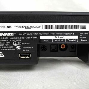 EM-102686 〔ジャンク/通電未確認〕 サウンドバー［Solo 5 TV Sound System］ (BOSE ボーズ) 中古の画像2