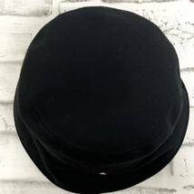 【A】Roberta di Camerino　ロベルタディカメリーノ　帽子　黒 ブラック　レディース　バケットハット　アパレル　ファッション【220】_画像9