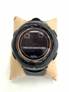 【T】SUUNTO VECTOR　スント　ベクター　ブラック　腕時計　不動品　動作未確認　現状品　中古品　ウォッチ　メンズ【937】