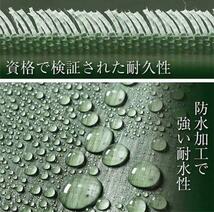 1086グリーンシート キャンプ ハトメ20個付き 防水 厚手カット可 ブルーシートビニールシート防災対策 各種サイズあり_画像3