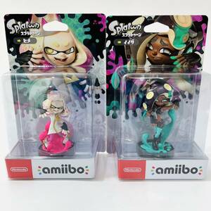 【未使用品】amiibo アミーボ スプラトゥーン ヒメ イイダ Splatoon amiibo Switch ニンテンドー 任天堂 テンタクルズ