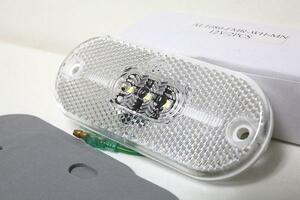 CATA製　LED　サイドマーカー　クリアランスライト　車幅灯　スモールライト　2個セット