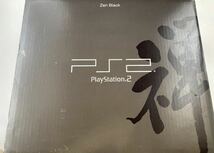 SONY PS2 PlayStation2 本体 SCPH-37000B 禅ブラック Zen Black プレステ2 レアカラー_画像1