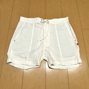  ultra rare! BEDWIN & THE HEART BREAKERS Surf shorts white size L cleaning settled cheap!