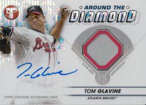 【TOM GLAVINE】ジャージ 直筆サインカード JERSY RELIC 99枚限定 2023 TOPPS AUTO PRISTINE AUTOGRAPH