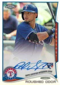 【ルーグネッド・オドーア】ルーキー 直筆サインカード 499枚限定 読売ジャイアンツ 2014 TOPPS CHROME ROUGNED ODOR AUTO #検索 BBM EPOCH