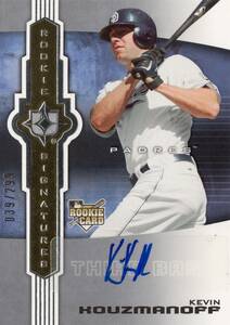 【KEVIN KOUZMANOFF】直筆サインカード 299枚限定 2007 UPPER DECK AUTO ULTIMATE COLLECTION ROOKIE SIGNATURES #検索 TOPPS