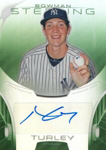 【ニック・ターリー】直筆サインカード 125枚限定 東北楽天ゴールデンイーグルス 2013 TOPPS STERLING NIK TURLEY AUTO #検索 BBM EPOCH