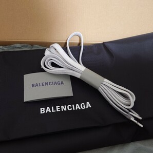 新品 BALENCIAGA バレンシアガ 24SS CARGO カーゴ スニーカー メンズ 41 ホワイト/グレー 完売品 未使用 付属品完備 希少サイズの画像7