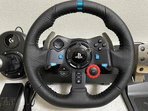 中古】Logicool Driving Force ロジクールドライビングフォースハンドルコントローラー+シフター セット