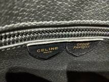 【2793】1円～ CELINE セリーヌ CROCO FANTASY クロコファンタジー クロコダイル 本革 ハンドバッグ トートバッグ ブラック 黒_画像8