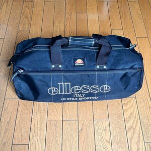 ellesse エレッセ　ボストンバッグ　黒