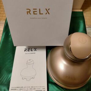 【RELX ヘッドスパ】電動頭皮ブラシ (国内メーカー) IPX7防水 スカルプケア 3D振動 リラクゼーション器 美容家電 