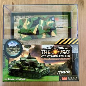 マイクロタンク R/C The Armor Corps Multifunctional タイガーI戦車 1/72スケール 【 希少品 新品未開封 ワンオーナー 】の画像3