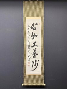 【模写】【一灯】vg7498〈丹羽廉芳〉書 共箱 曹洞宗管長 永平寺77世 静岡の人