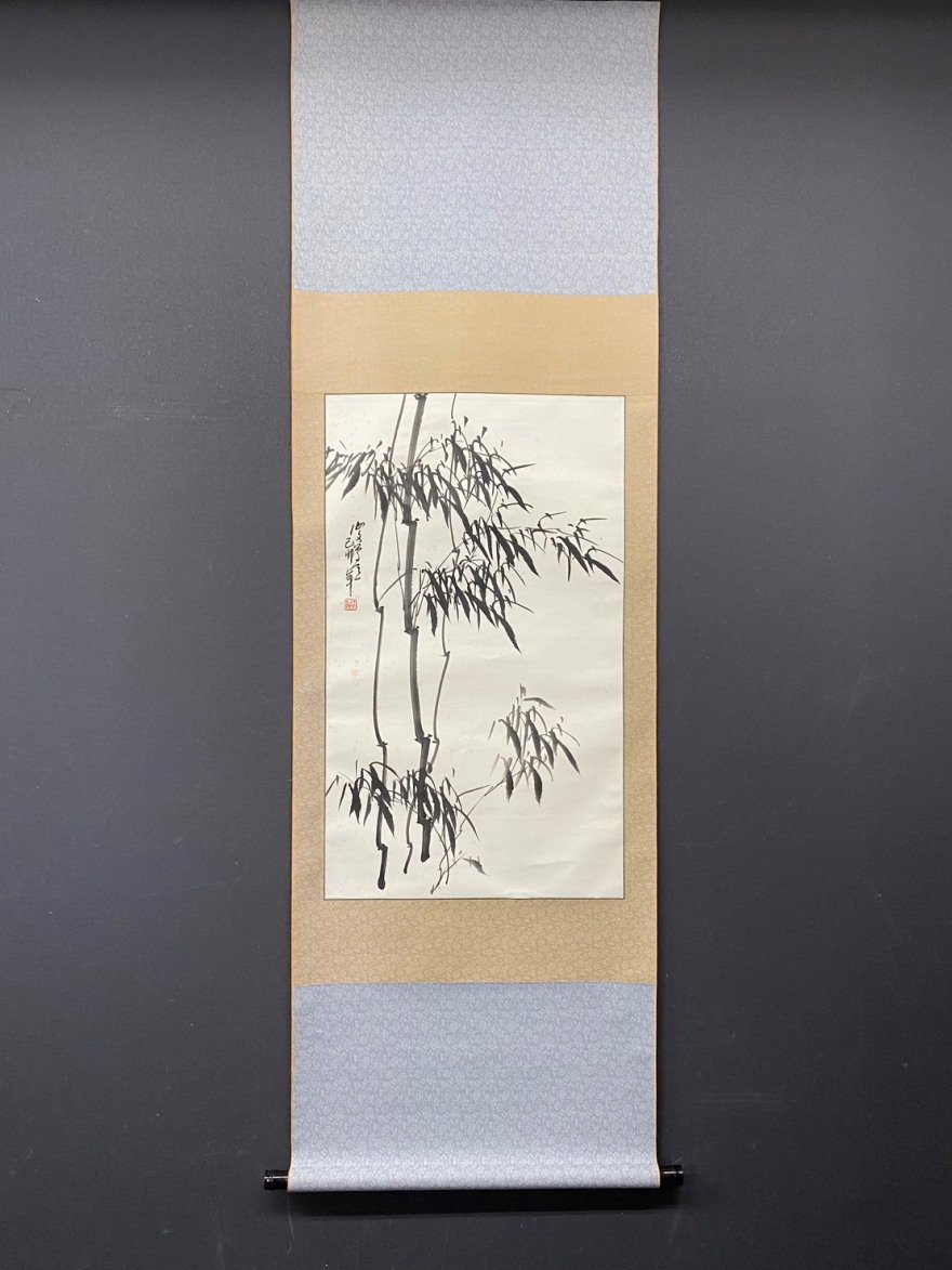 [Copy][One Light] vg7509(Ruwen)Bamboo Chinese Painting, Painting, Japanese painting, Flowers and Birds, Wildlife