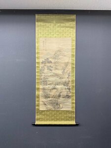 Art hand Auction [Kopie] [Ein Licht] vg7555 (Gaishi Isabayashi) Chinesische Landschaftsmalerei, Malerei, Japanische Malerei, Landschaft, Fugetsu