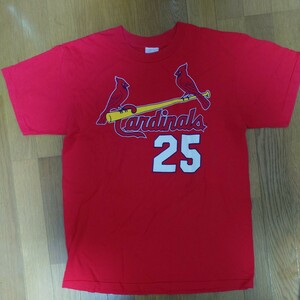 Majestic セントルイスカージナルス マグワイア 半袖Tシャツ Lサイズ St. Louis Cardinals マジェスティック MLB メジャーリーグ 