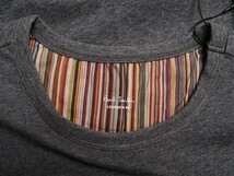 新品正規品 Paul Smith ポールスミス マルチストライプ×ラビット刺繍 スウェット 上下セットアップ Tシャツ/パンツ L灰(076) 7023/7789_画像4