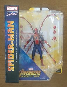 マーベルレジェンド スパイダーマン アイアンスパイダー マーベルセレクト 開封済み中古品