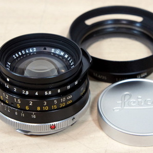 ●Leica/SUMMILUX 35mmF1.4/MADE IN CANADA/ライカ/ズミルックス 35mmF1.4/第２世代/'70年代/美品●の画像1