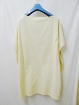 YARMO ヤーモ　新品未使用　OVER SIZED PONCHO TUNIC ベージュ_画像3