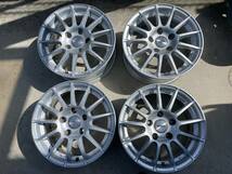 （美品）Weds IRVINE F01 16インチ 4本セット 16×7J PCD120 IS31 ウェッズ アーヴィン BMW ランフラットタイヤ対応モデル_画像1