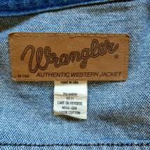 Wrangler ラングラー M-159 741 44PW USA製 デニムジャケット サイズ40M 90s vintage_画像3