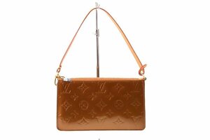 ルイヴィトン レキシントン ヴェルニ ブロンズ アクセポ ポーチ ハンドバッグ LOUIS VUITTON M91133 中古品 USED Aランク 6656