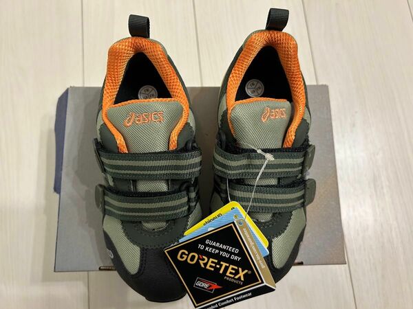 【新品】アシックス 防水！すくすく GORE-TEX TUM162 18.0㎝